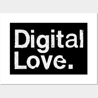 Digital Love Posters and Art